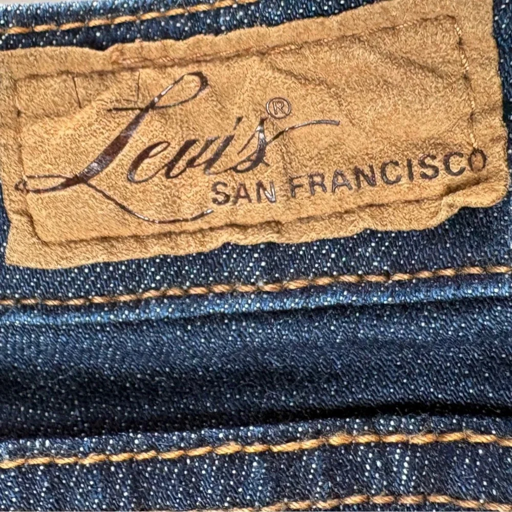 Vtg Y2K Levis Bold Curve Bootcut Jeans 18W Dark Indigo Curvy Indie Sleaze Retro